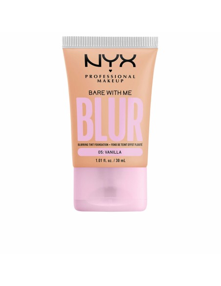 Liquid Make Up Base NYX Bare With Me Blur Nº 05-vanilla 30 ml