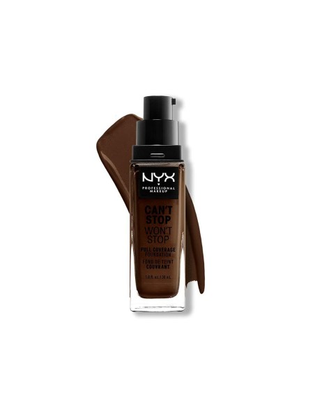 Crème Make-up Base NYX Can't Stop Won't Stop Deep Ebony 30 ml