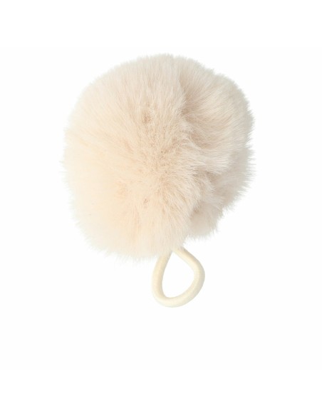 Hair tie Inca   Pompom Ivory