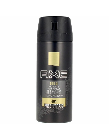 Spray Deodorant Axe   Gold Dark Vanilla 150 ml