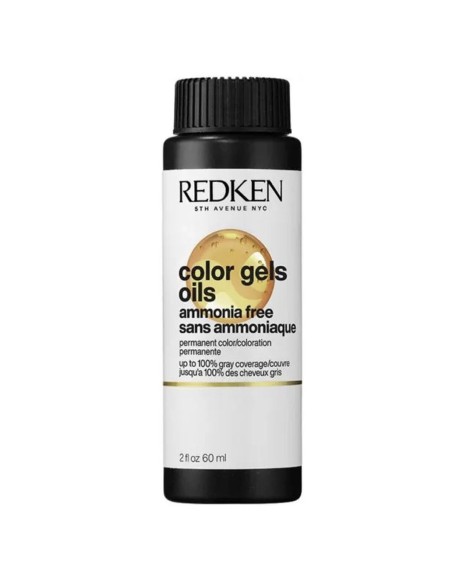 Permanent Dye Redken Color Gel Oils Ab 3 x 60 ml Nº 04AB - 4.1 (3 Units)