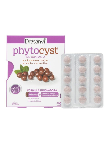Food Supplement Drasanvi Phytocyst Cranberry 30 Units