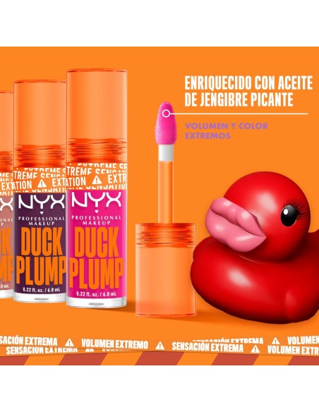 Lip-gloss NYX Duck Plump Strike a rose 6,8 ml
