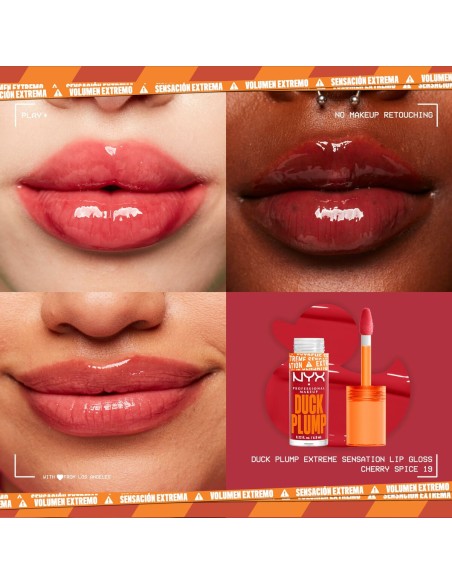 Lip-gloss NYX Duck Plump Cherry spicy 6,8 ml