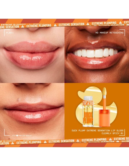Lip-gloss NYX Duck Plump Curly spicy 6,8 ml
