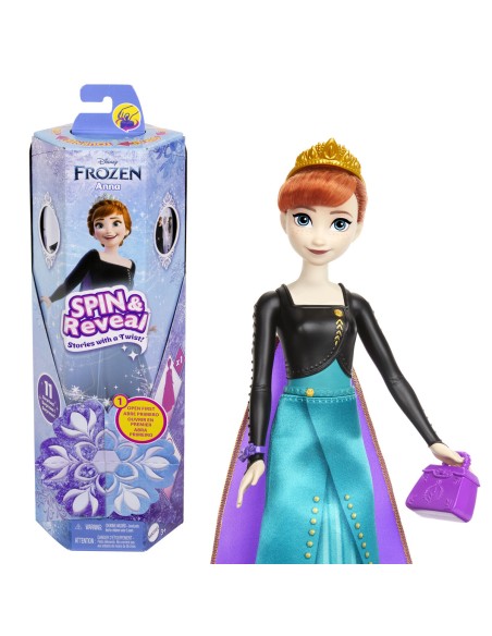 Doll Frozen Anna Spin And Reveal