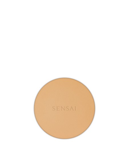 Powder Make-up Base Sensai Total Finish Nº TF203 Natural beige Spf 10 11 g Refill