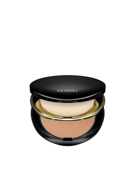 Powder Make-up Base Sensai Total Finish Nº TF206 Golden dune Spf 10 11 g Refill
