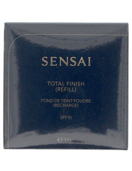 Powder Make-up Base Sensai Total Finish Nº TF206 Golden dune Spf 10 11 g Refill