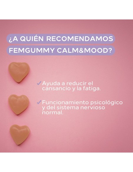 Food Supplement Cumlaude Lab FEMGUMMY CALM & MOOD 60 Units