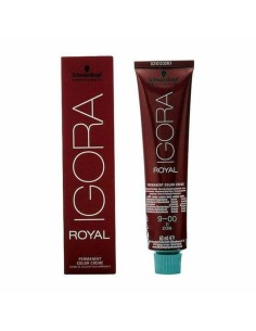 Permanent Dye Igora Royal Schwarzkopf Igora Royal 9-00 Nº 9-00 Nº 9.0-rubio muy claro Nº 8.0-rubio claro 60 ml