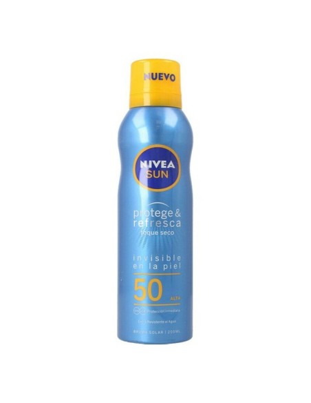 Spray Sun Protector Sun Protege & Refresca Nivea 50 (200 ml)