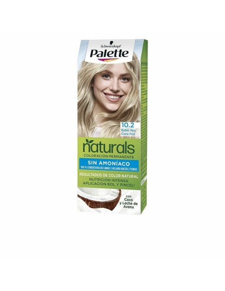 Permanent Dye Schwarzkopf Palette Natural Nº 10.2