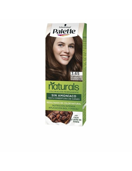 Permanent Dye Schwarzkopf Palette Natural Nº 3.65