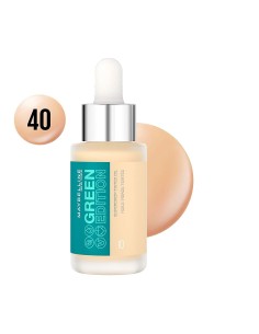 Liquid Make Up Base Maybelline Green Edition Nº 40 Oil (20 ml) 2