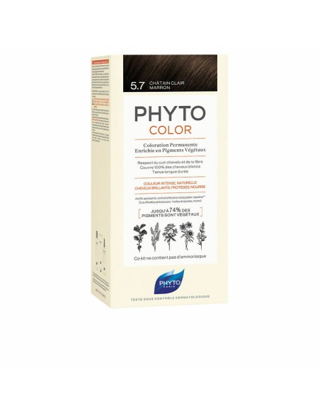 Permanent Colour PHYTO PhytoColor 5.7-castaño marrón claro Ammonia-free