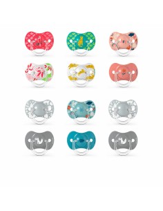 Pacifier Suavinex Prints M Multicolour (2 Units)