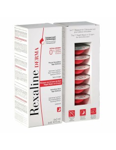 Moisturising Overnight Mask Rexaline Derma 3 ml x 6 Sensitive skin