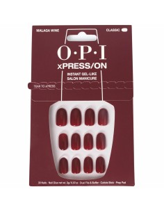 False nails Opi Malaga Wine Malaga Wine 30 Pieces