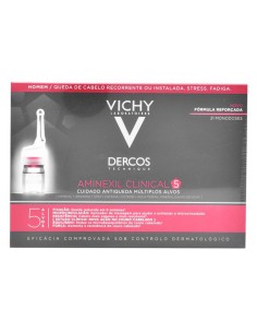 Anti-Hair Loss Treatment Dercos Vichy (21 uds)