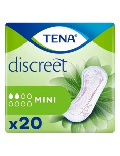 Incontinence Sanitary Pad Tena Discreet Mini 20 Units