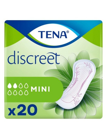 Incontinence Sanitary Pad Tena Discreet Mini 20 Units