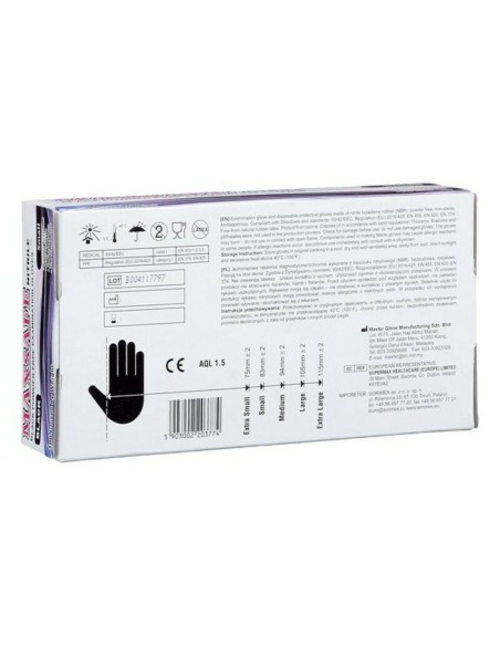 Disposable Gloves Maxsafe BF-5903002203774_Vendor Size S Nitrile (100 pcs)