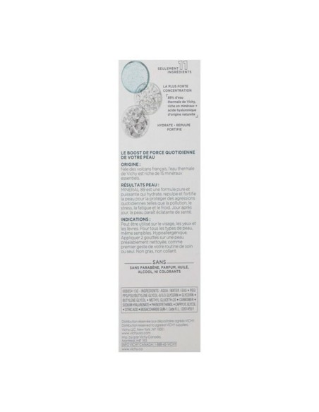 Moisturizing Facial Treatment Vichy (75 ml)