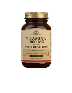 Rose Hips + Vitamin C Solgar Rose Hips C (100 uds)