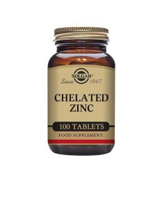 Chelated Zinc Solgar Zinc Quelado (100 uds)