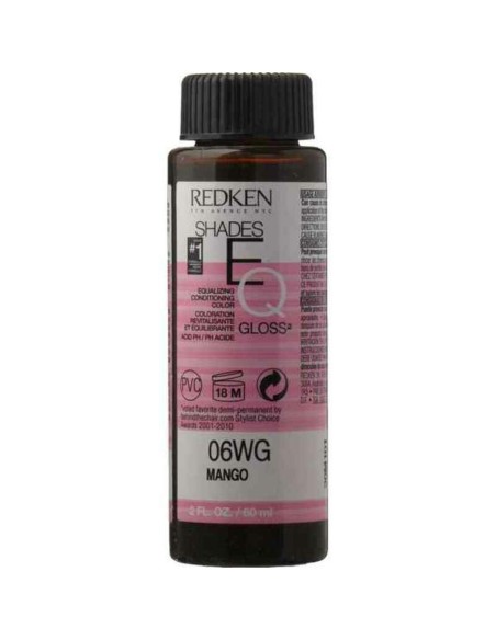 Permanent Colour Creme Redken Nº 06WG Mango (60 ml)