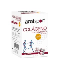 Food Supplement Amlsport Collagen Magnesium Vitamin C (20 uds)