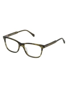 Men' Spectacle frame Zadig & Voltaire VZV181520P90 Green Ø 52 mm