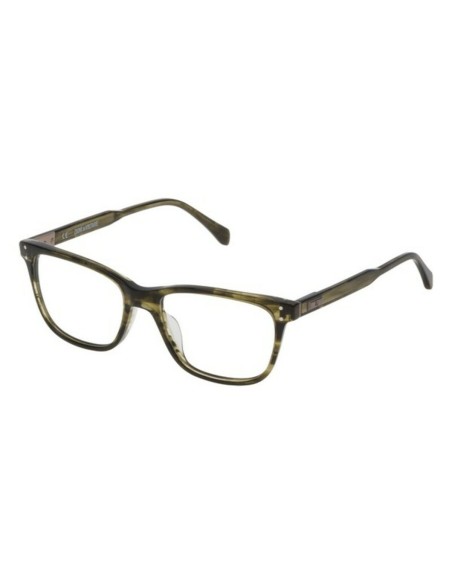 Men' Spectacle frame Zadig & Voltaire VZV181520P90 Green Ø 52 mm