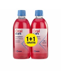 Mouthwash Kin Oralkin Enjuague Bucal Placa Anti-plaque (2 uds)