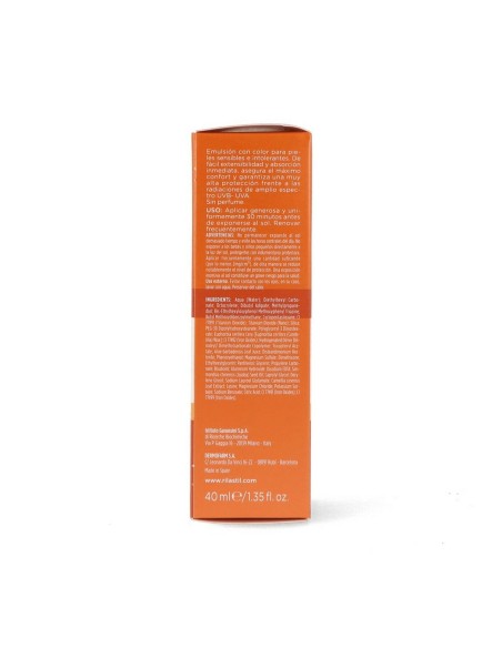 Sun Protection with Colour Rilastil Sun System Spf 50+ (50 ml)