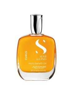 Hair Oil Alfaparf Milano Semi Di Lino Multifunction Curly Hair (100 ml)