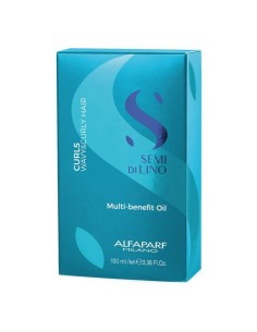 Hair Oil Alfaparf Milano Semi Di Lino Multifunction Curly Hair (100 ml) 2