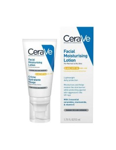 Sun Block CeraVe Facial Moisturising Lotion Spf 50 52 ml
