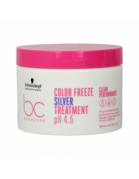 Mask for Grey Hair Schwarzkopf Bc Color Freeze 500 ml pH 4.5