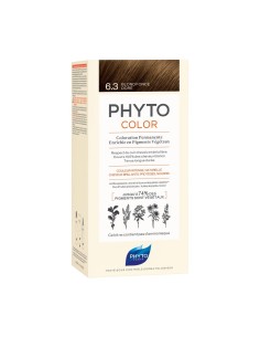 Permanent Colour Phyto Paris Phytocolor 6.3-rubio oscuro dorado Nº 6.3-rubio oscuro dorado