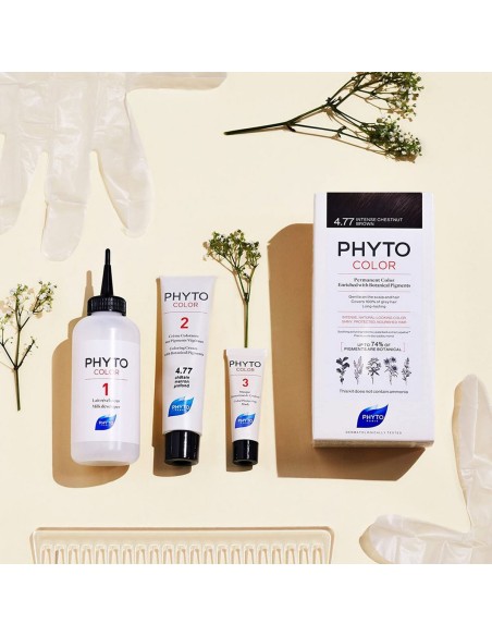 Permanent Colour Phyto Paris Phytocolor 6.3-rubio oscuro dorado Nº 6.3-rubio oscuro dorado