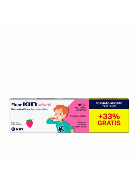 Toothpaste Kin Fluorkin Strawberry 25 ml