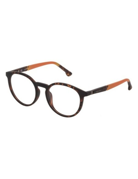 Men' Spectacle frame Police VPL878520878 Brown Ø 52 mm