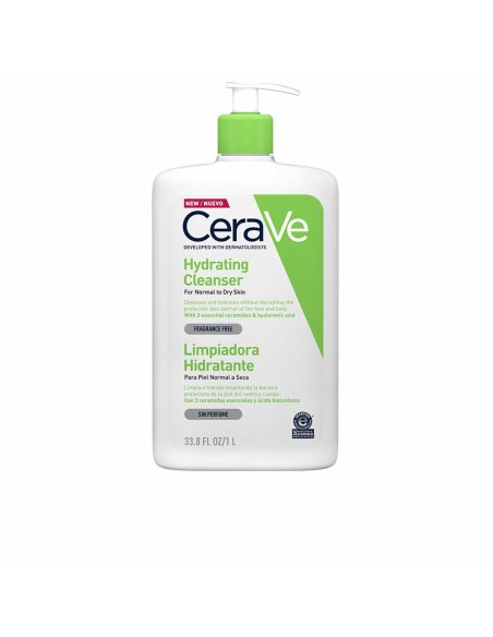 Facial Cleansing Gel CeraVe Hydrating Cleanser 1 L