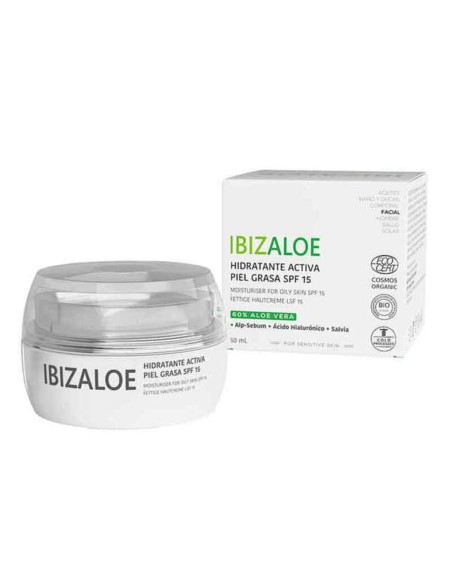 Facial Cream Ibizaloe Ibizaloe Spf 15 50 ml