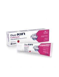 Toothpaste Kin Fluorkin Calcium 75 ml Strawberry
