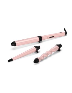 Curling Tongs Babyliss Curl and Wave Trio Ceramic Pink