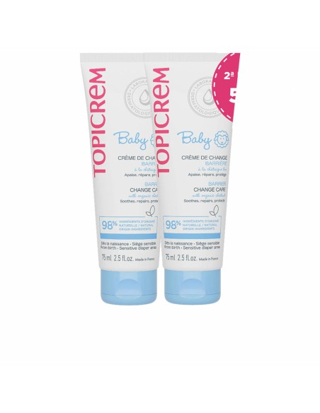 Protective Nappy Cream Topicrem BABY 75 ml 2 Units