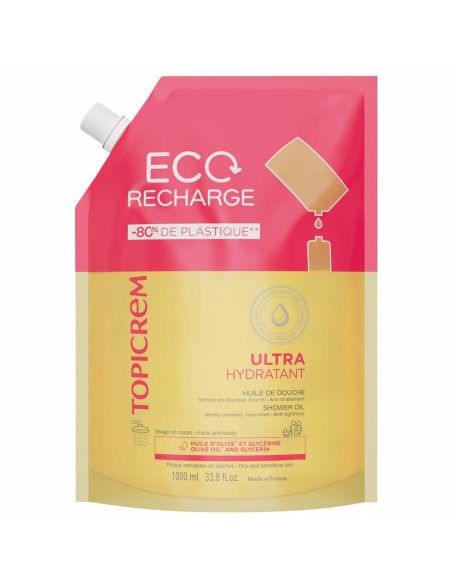 Shower Oil Topicrem UH 1 L